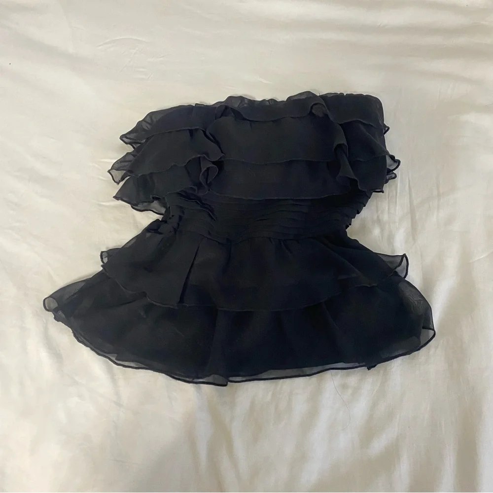 Bebe Ruffle Top - Picture 7 of 8